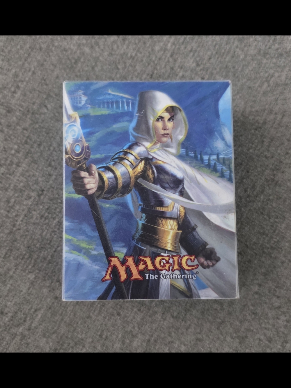 Magic The Gathering Blue White Gold Playmat/Card Sleeves Artwork